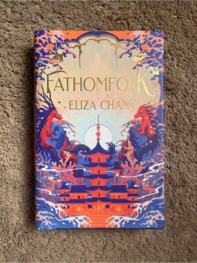 SPECIAL SIGNED EDITION Illumicrate Exclusive Fathomfolk by Eliza Chan Hardcover